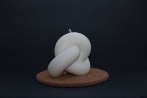 Vela de decoración nudo | Anxanar Natural