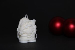 Vela de Navidad Papa Noel campana | Anxanar Natural