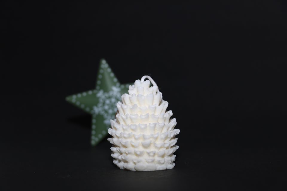 Vela de Navidad piña piñonera | Anxanar Natural